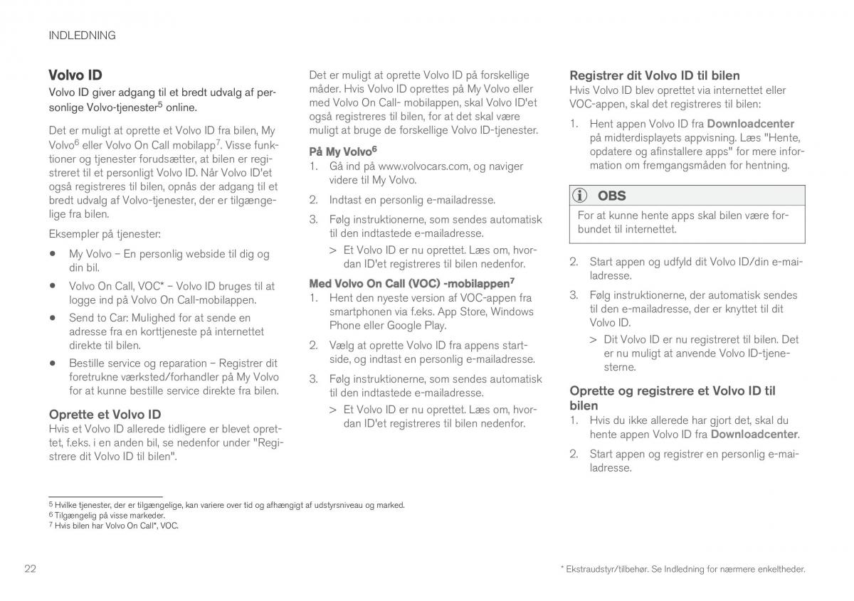 Volvo XC90 II 2 Bilens instruktionsbog / page 24