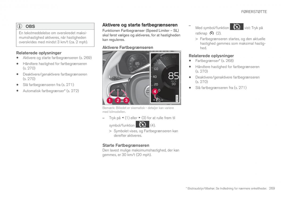 Volvo XC90 II 2 Bilens instruktionsbog / page 271