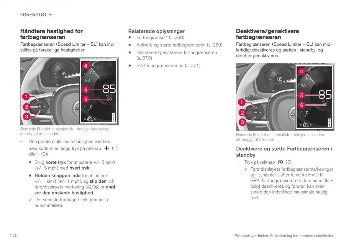 Volvo XC90 II 2 Bilens instruktionsbog / page 272