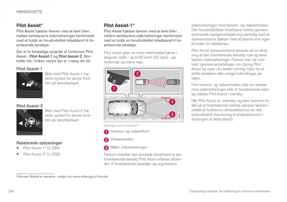 Volvo XC90 II 2 Bilens instruktionsbog / page 296