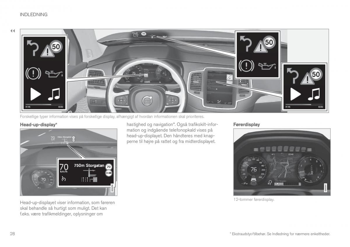 Volvo XC90 II 2 Bilens instruktionsbog / page 30