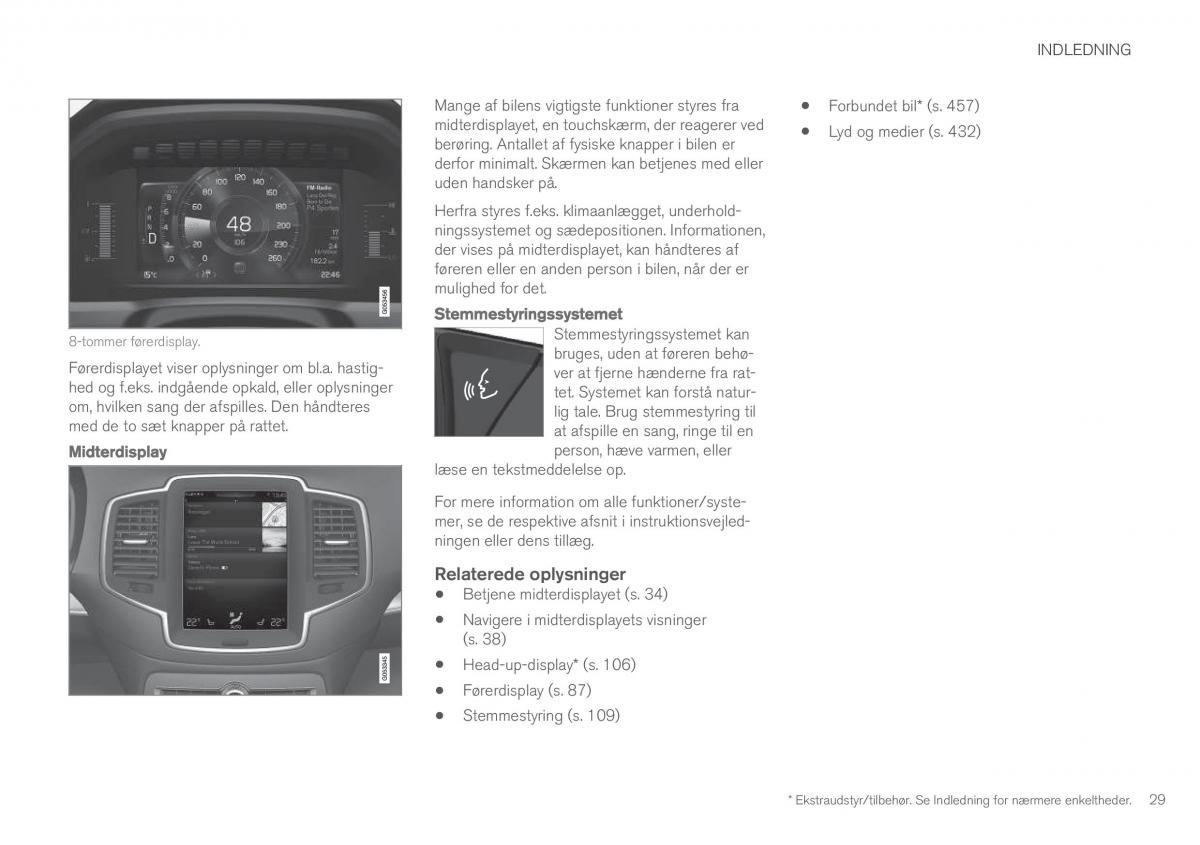 Volvo XC90 II 2 Bilens instruktionsbog / page 31