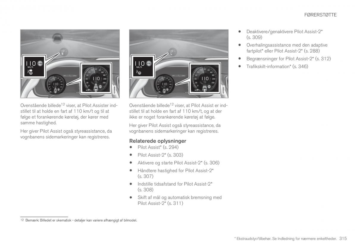 Volvo XC90 II 2 Bilens instruktionsbog / page 317