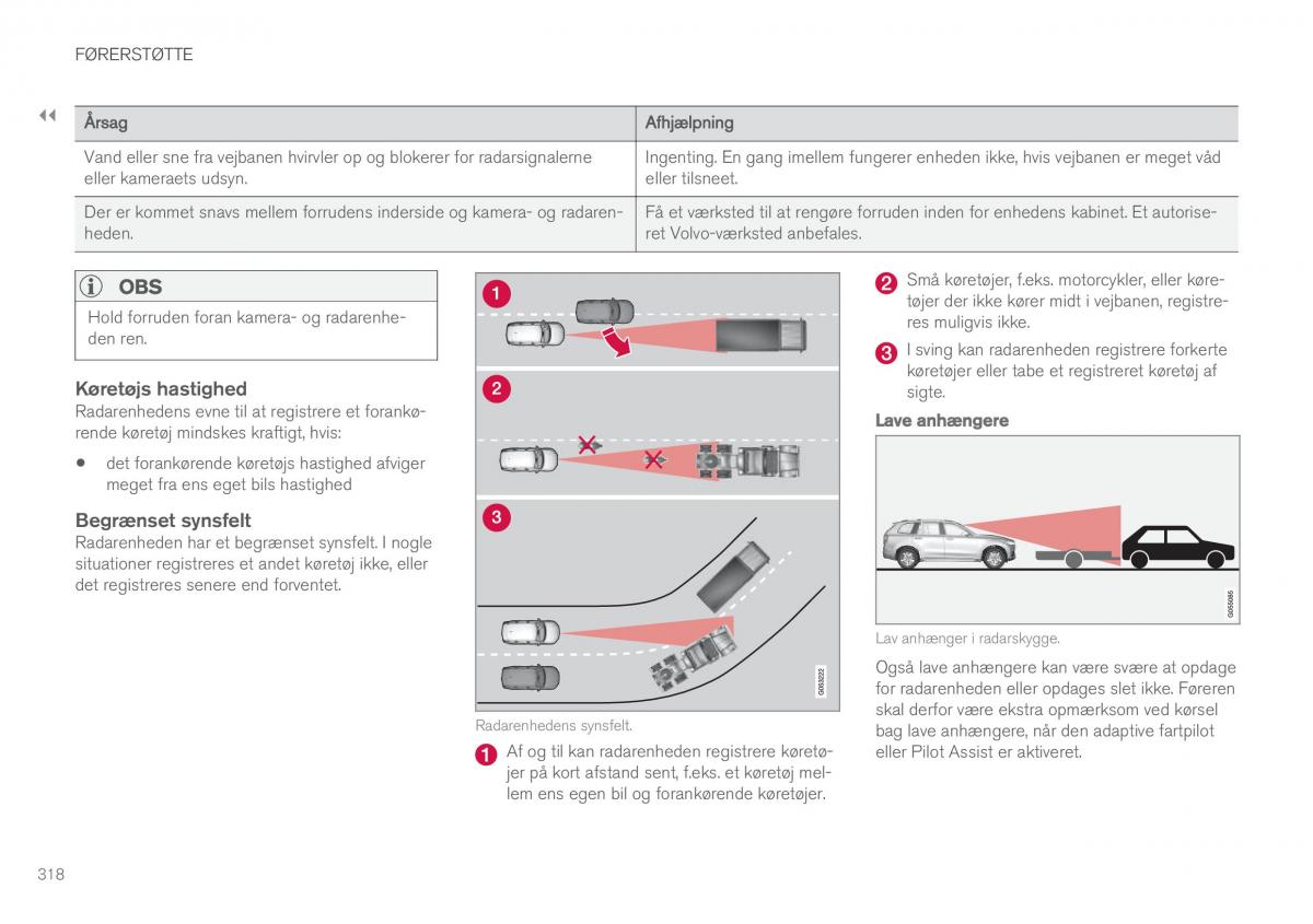 Volvo XC90 II 2 Bilens instruktionsbog / page 320