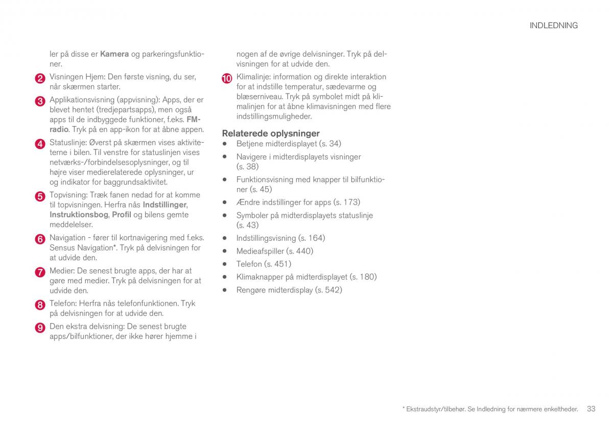 Volvo XC90 II 2 Bilens instruktionsbog / page 35