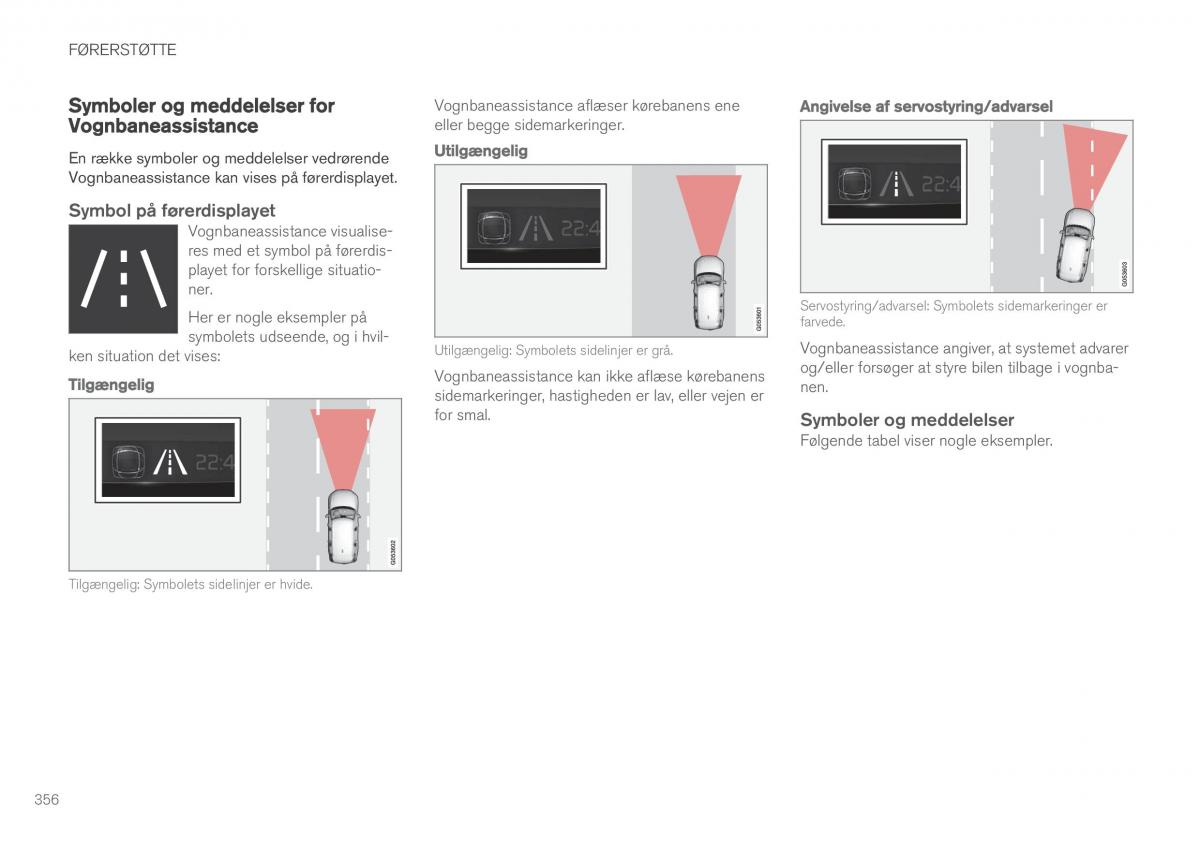 Volvo XC90 II 2 Bilens instruktionsbog / page 358