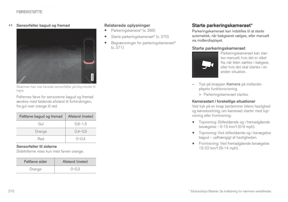 Volvo XC90 II 2 Bilens instruktionsbog / page 372