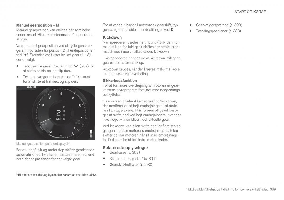 Volvo XC90 II 2 Bilens instruktionsbog / page 391