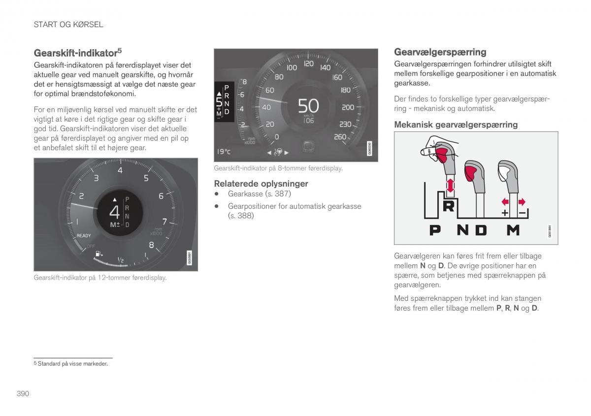 Volvo XC90 II 2 Bilens instruktionsbog / page 392