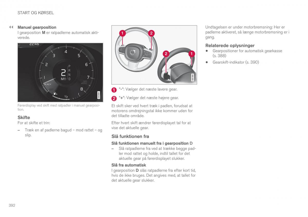 Volvo XC90 II 2 Bilens instruktionsbog / page 394