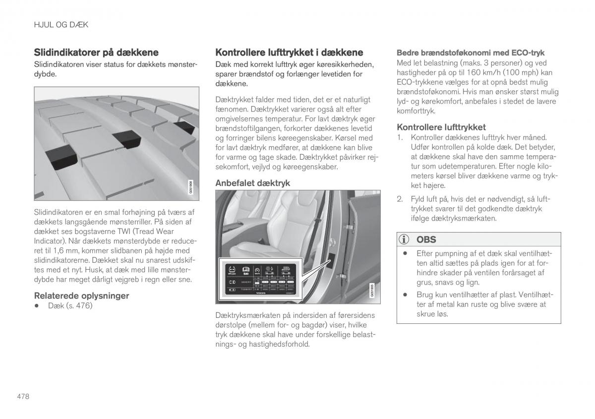 Volvo XC90 II 2 Bilens instruktionsbog / page 480