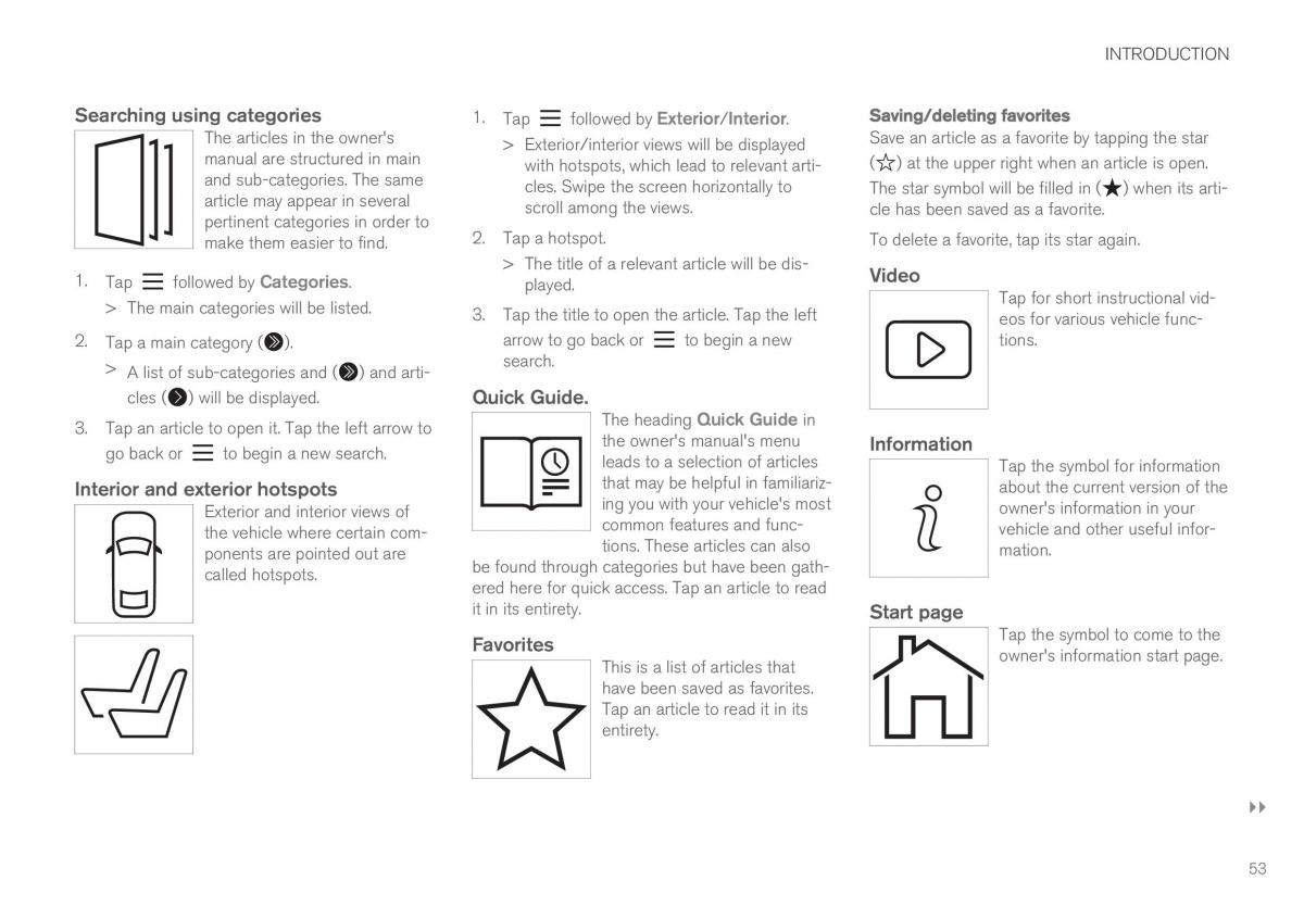 Volvo XC90 II 2 owners manual / page 55