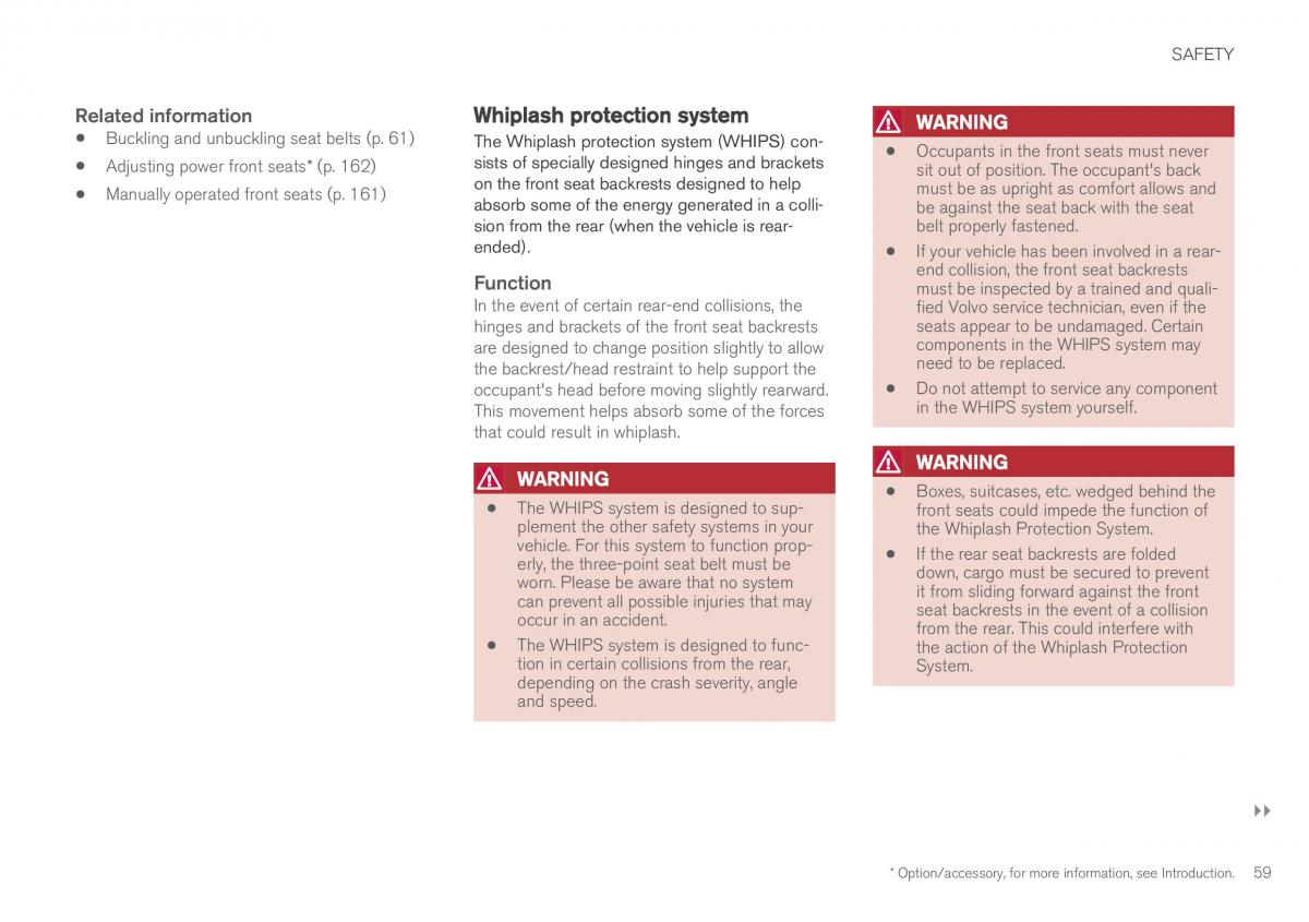 Volvo XC90 II 2 owners manual / page 61