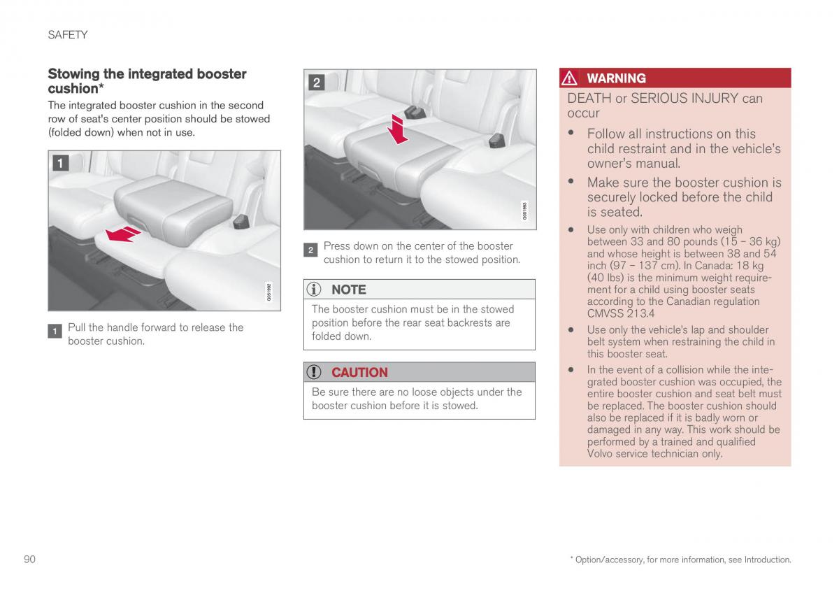 Volvo XC90 II 2 owners manual / page 92