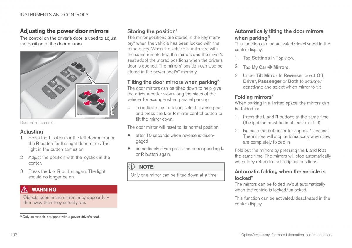 Volvo XC90 II 2 owners manual / page 104