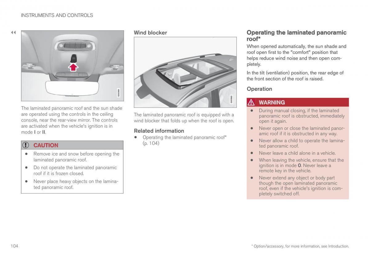 Volvo XC90 II 2 owners manual / page 106