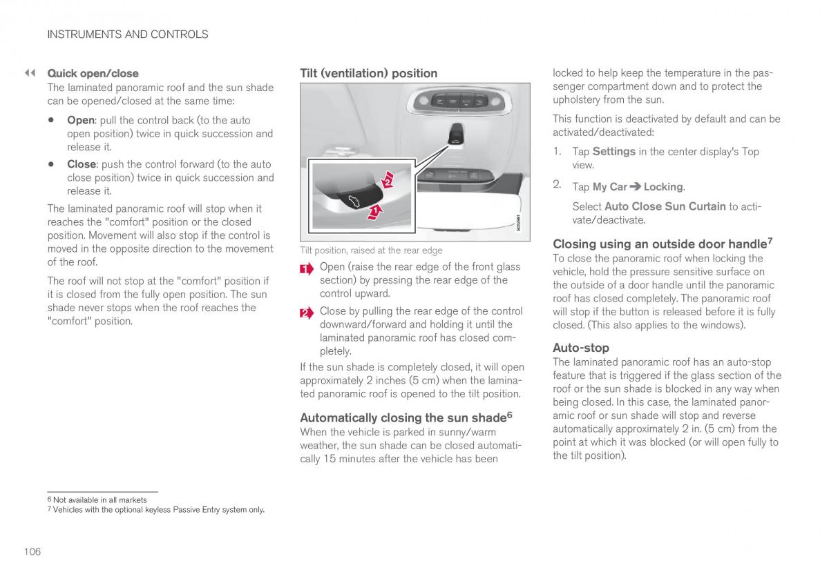 Volvo XC90 II 2 owners manual / page 108