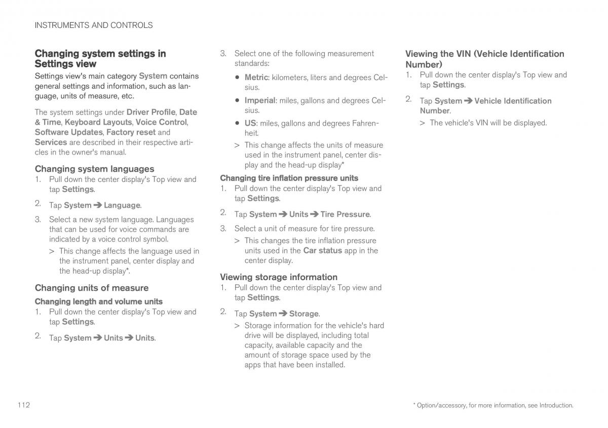 Volvo XC90 II 2 owners manual / page 114