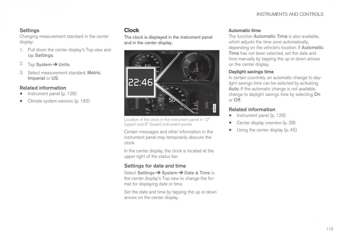 Volvo XC90 II 2 owners manual / page 117