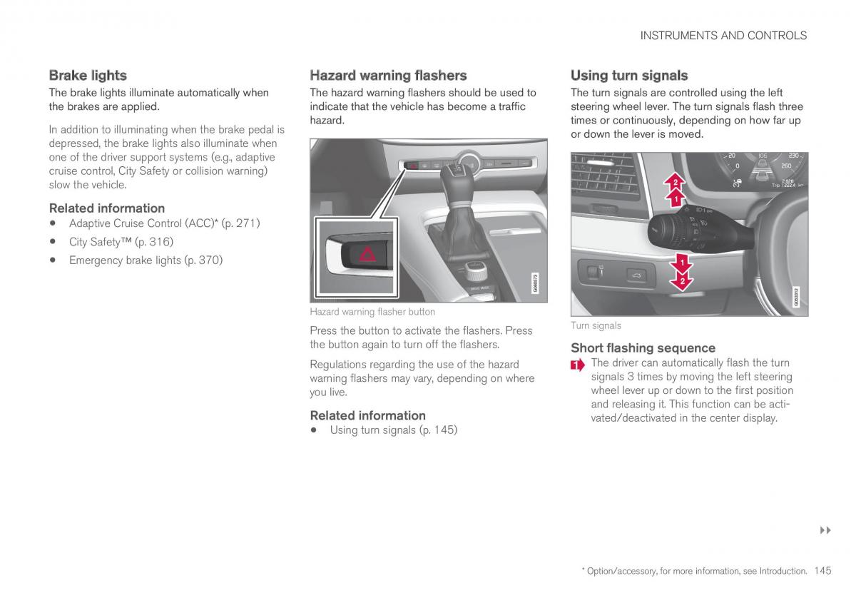 Volvo XC90 II 2 owners manual / page 147