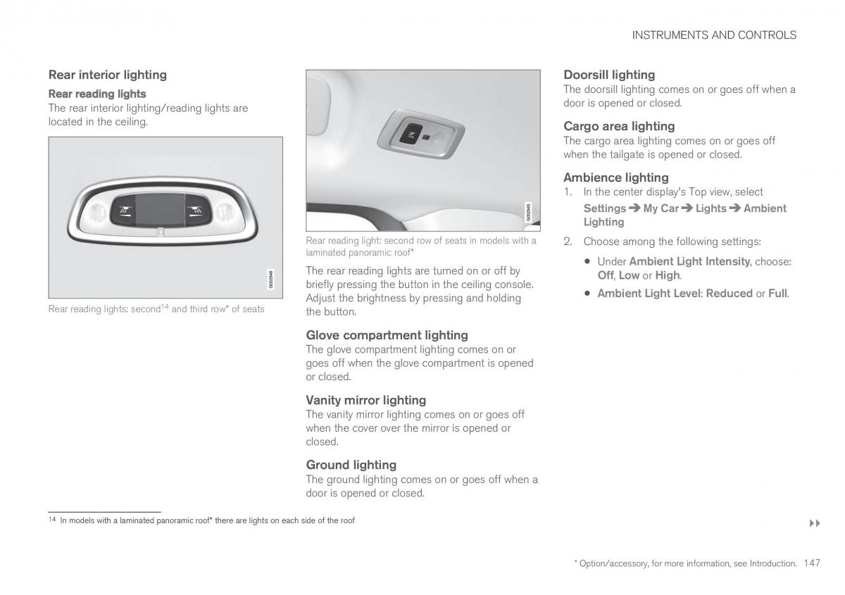 Volvo XC90 II 2 owners manual / page 149