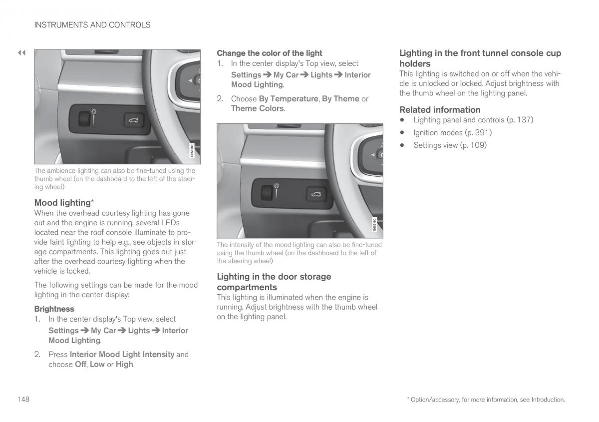 Volvo XC90 II 2 owners manual / page 150