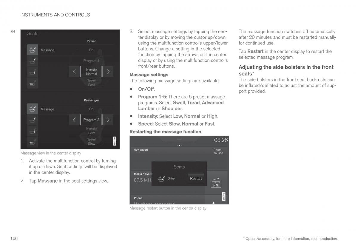 Volvo XC90 II 2 owners manual / page 168