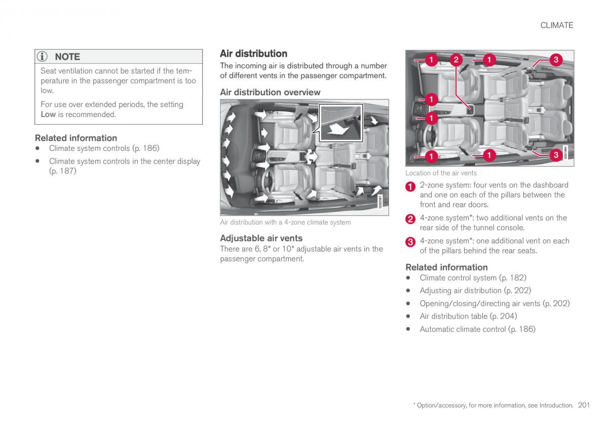 Volvo XC90 II 2 owners manual / page 203