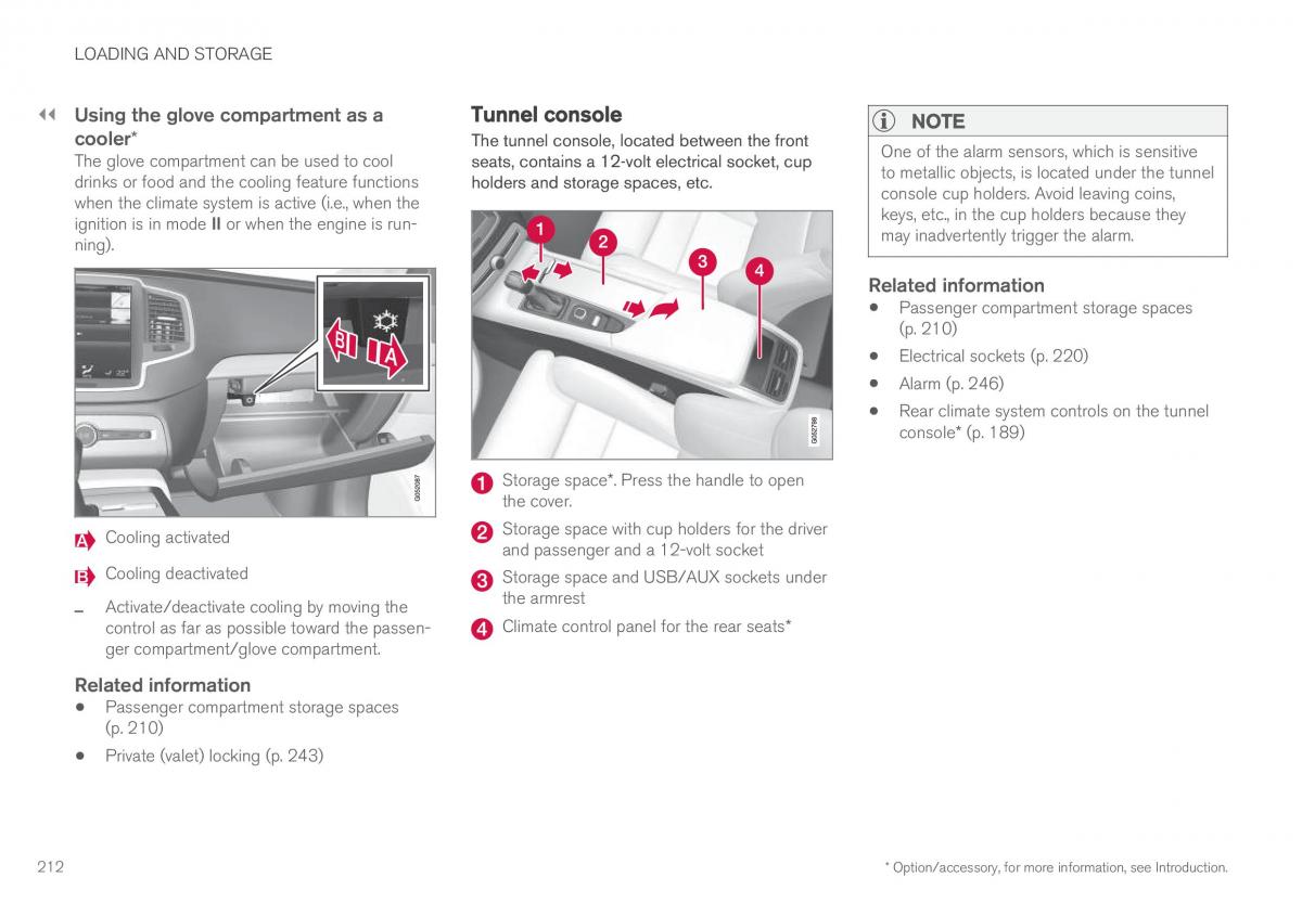 Volvo XC90 II 2 owners manual / page 214