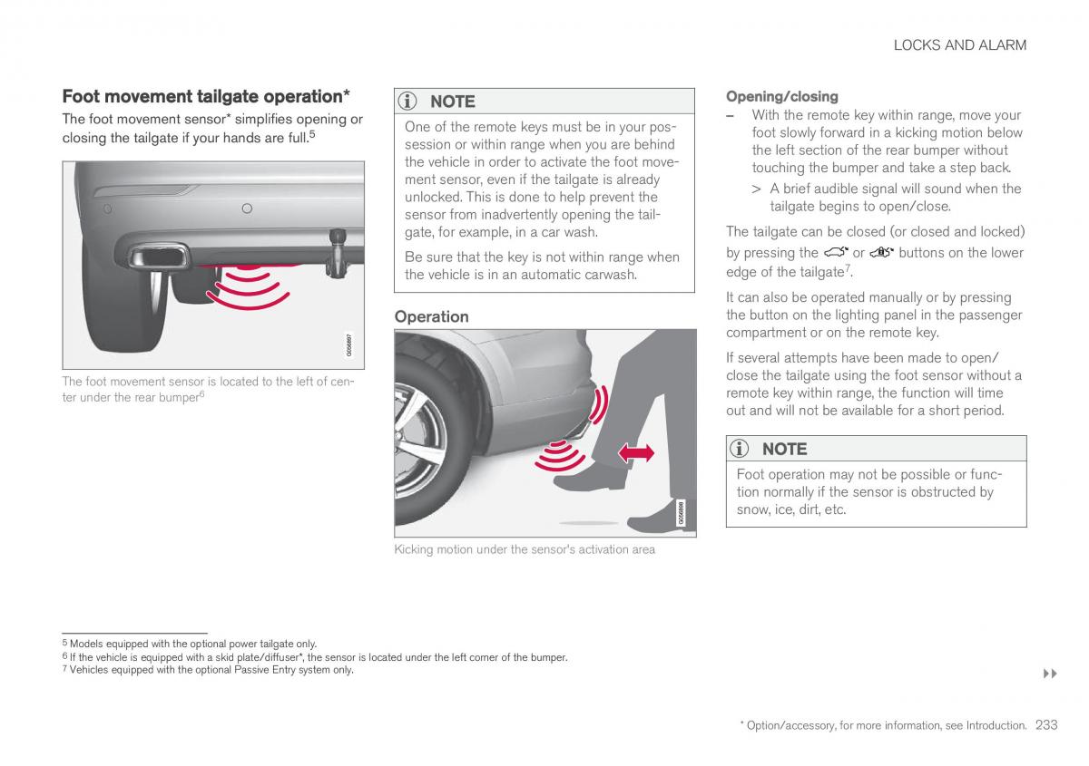 Volvo XC90 II 2 owners manual / page 235