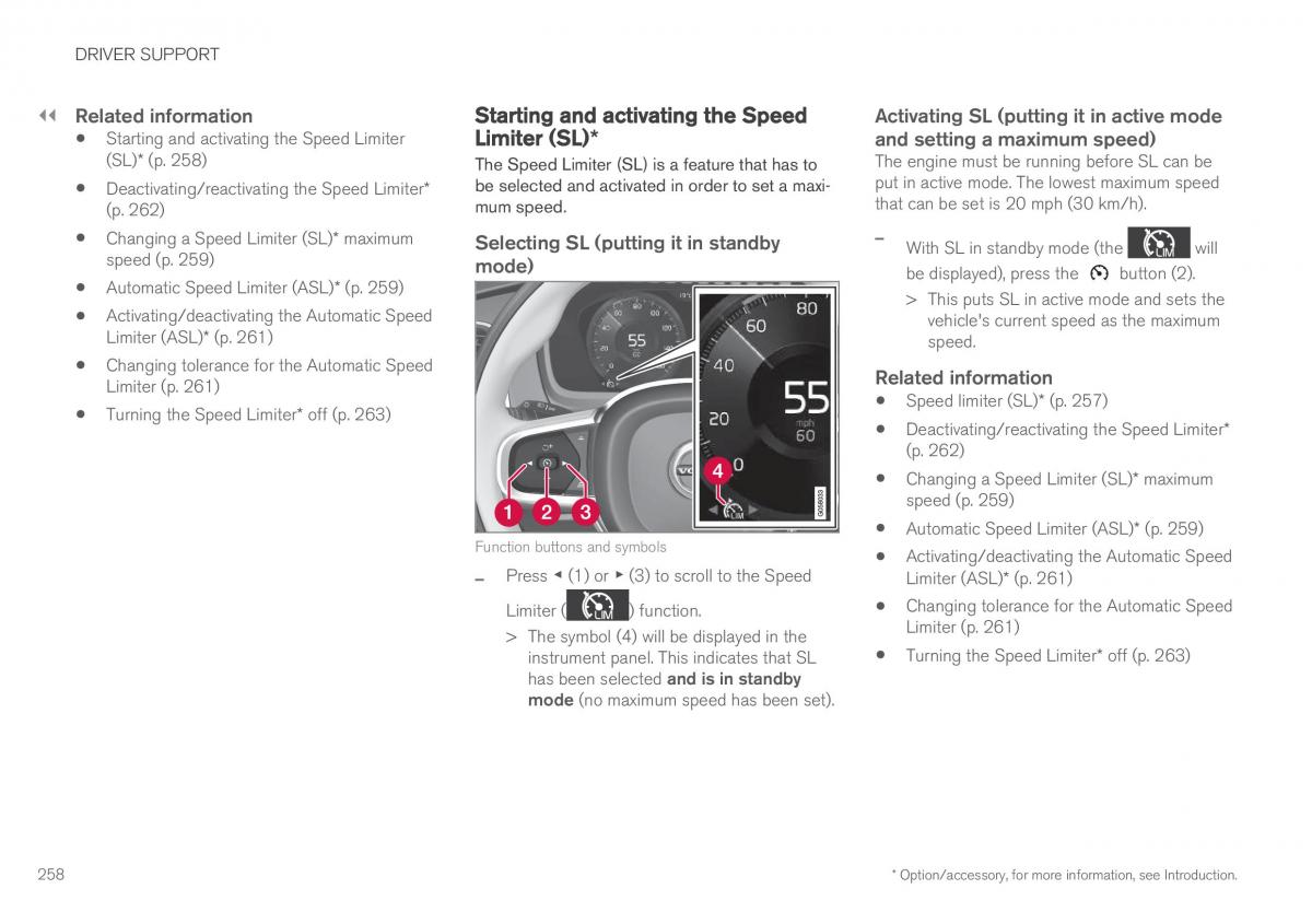 Volvo XC90 II 2 owners manual / page 260