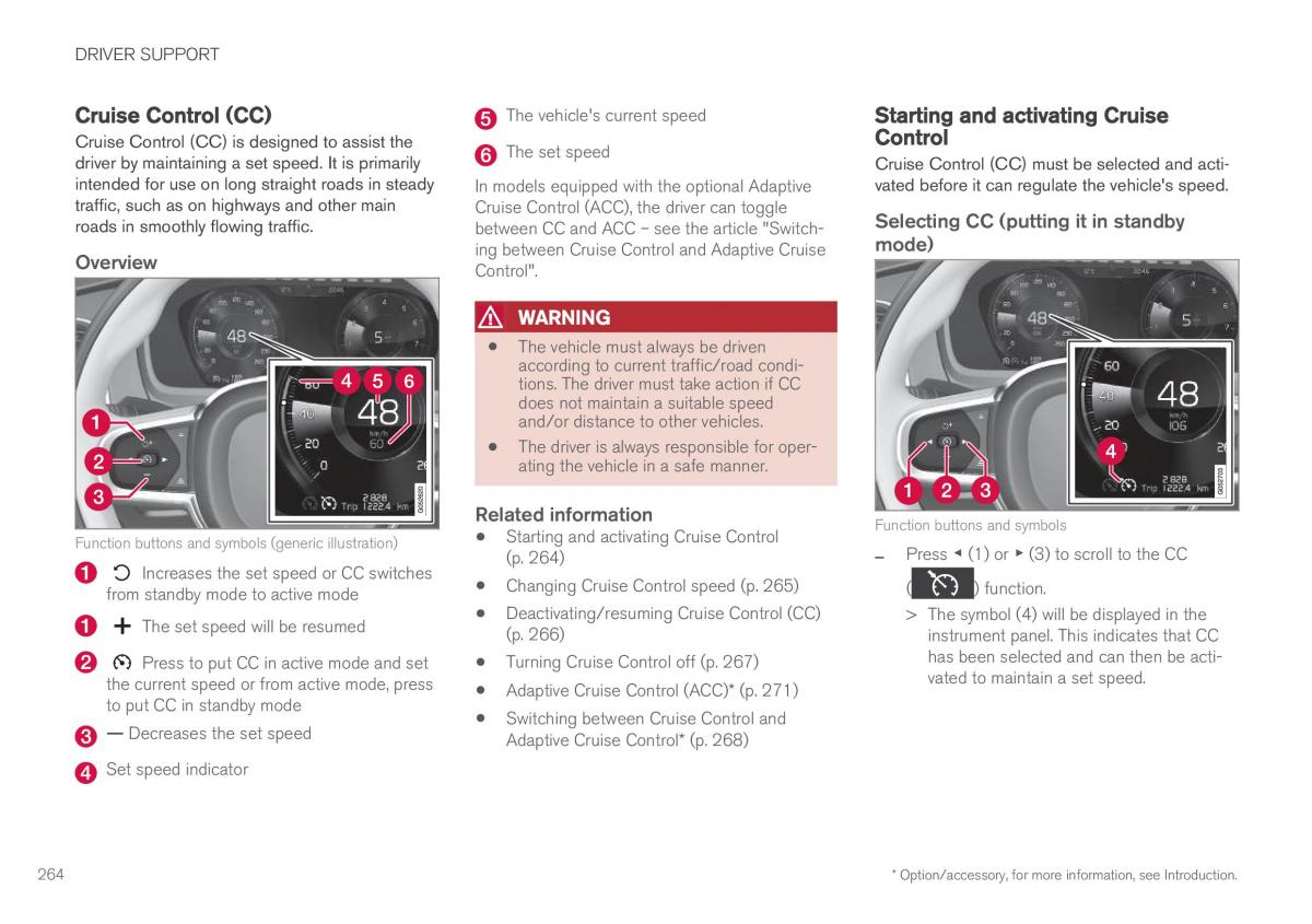 Volvo XC90 II 2 owners manual / page 266