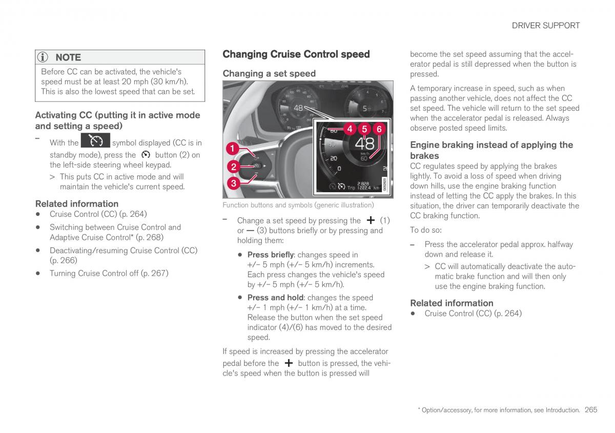 Volvo XC90 II 2 owners manual / page 267