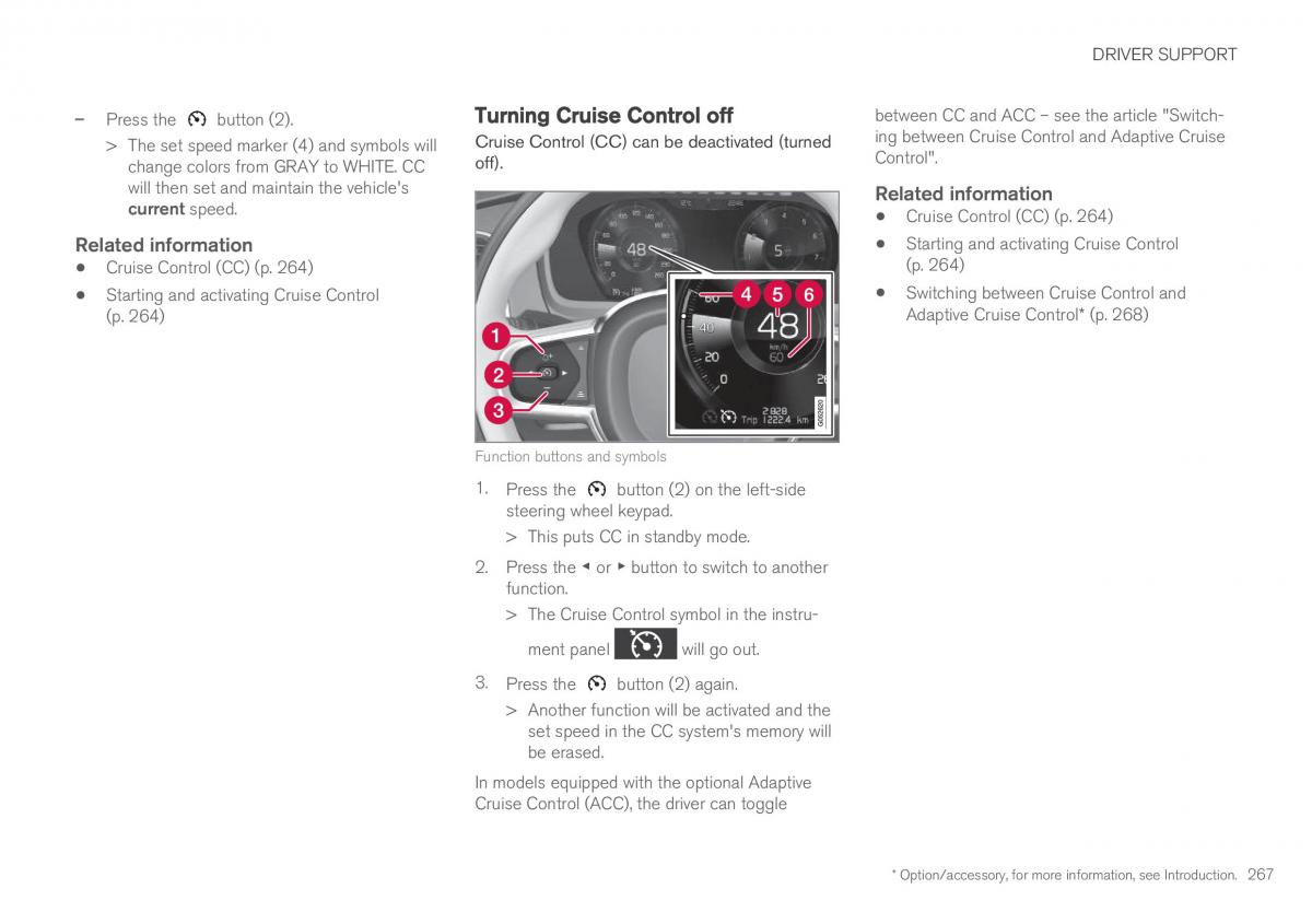 Volvo XC90 II 2 owners manual / page 269