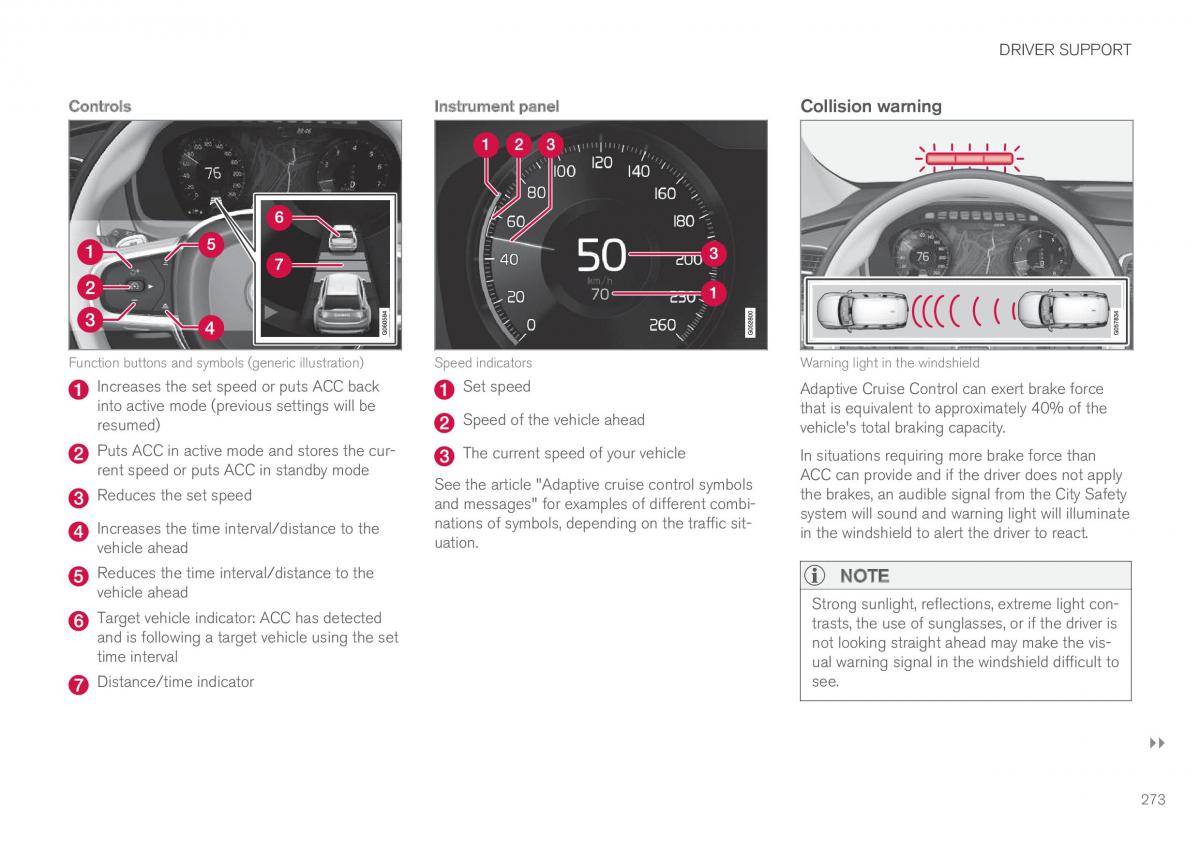 Volvo XC90 II 2 owners manual / page 275