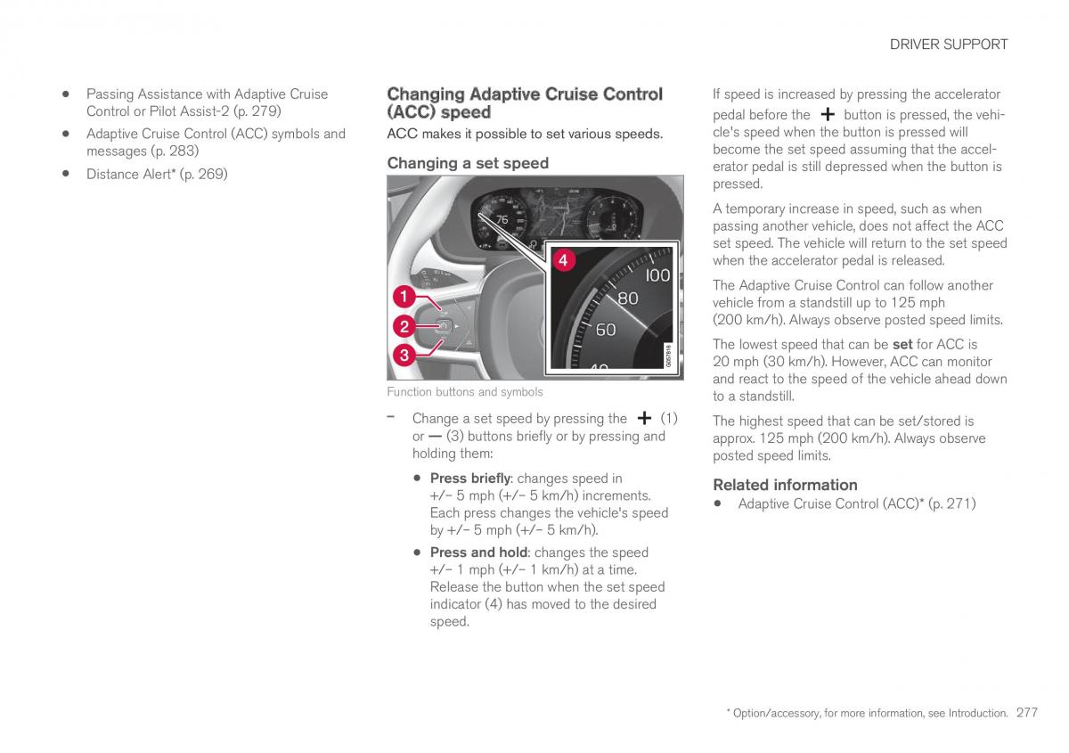 Volvo XC90 II 2 owners manual / page 279