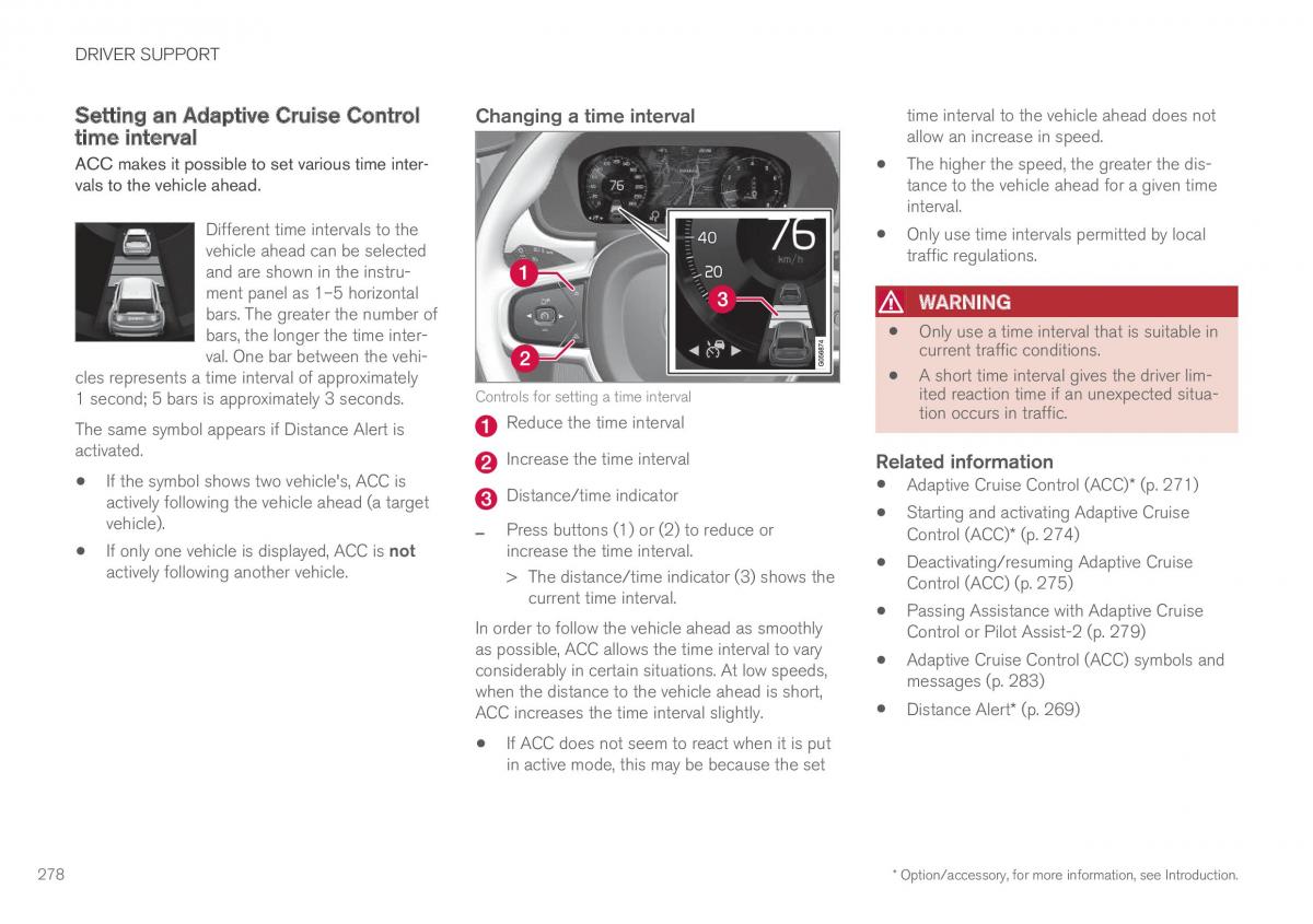 Volvo XC90 II 2 owners manual / page 280