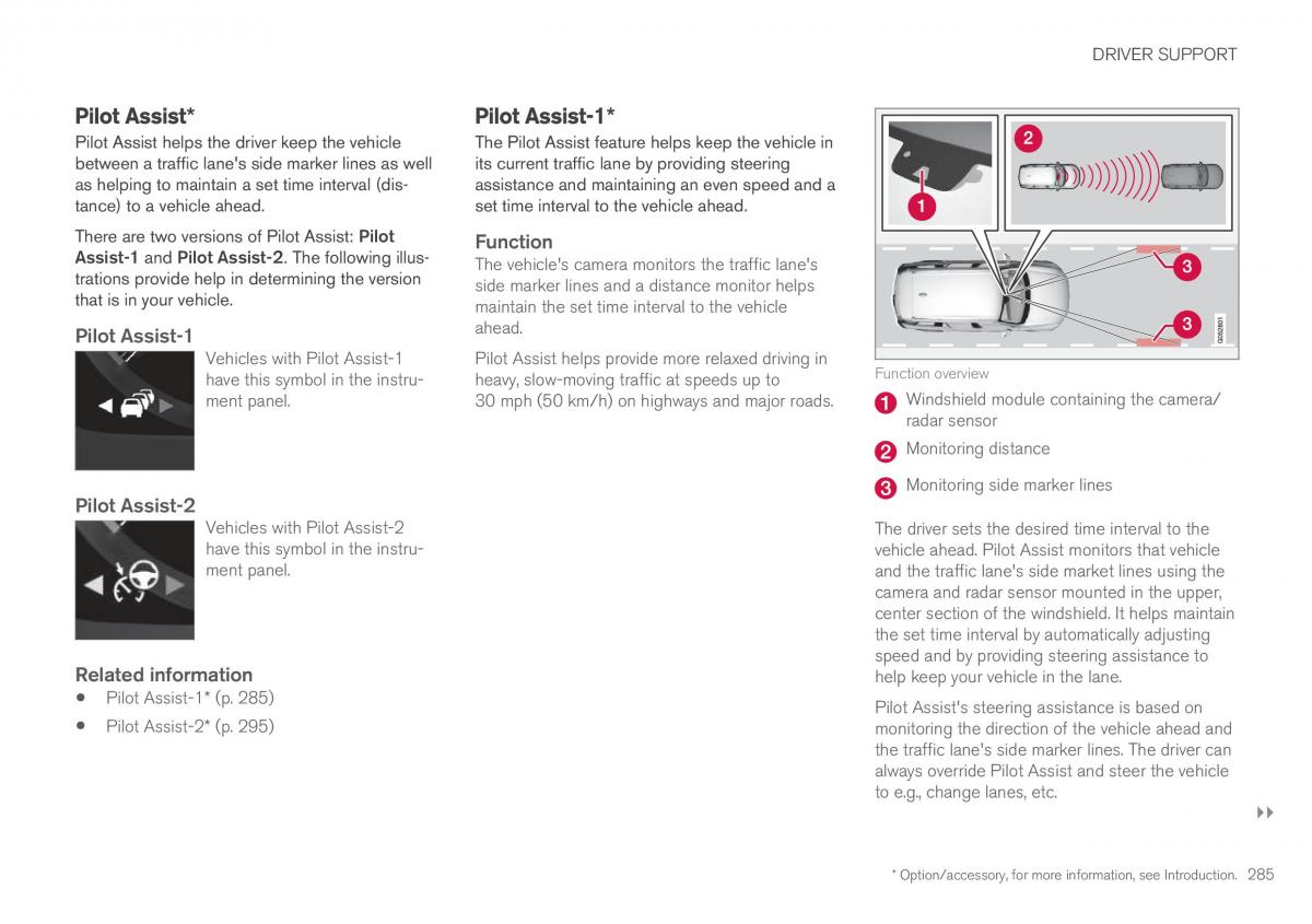 Volvo XC90 II 2 owners manual / page 287