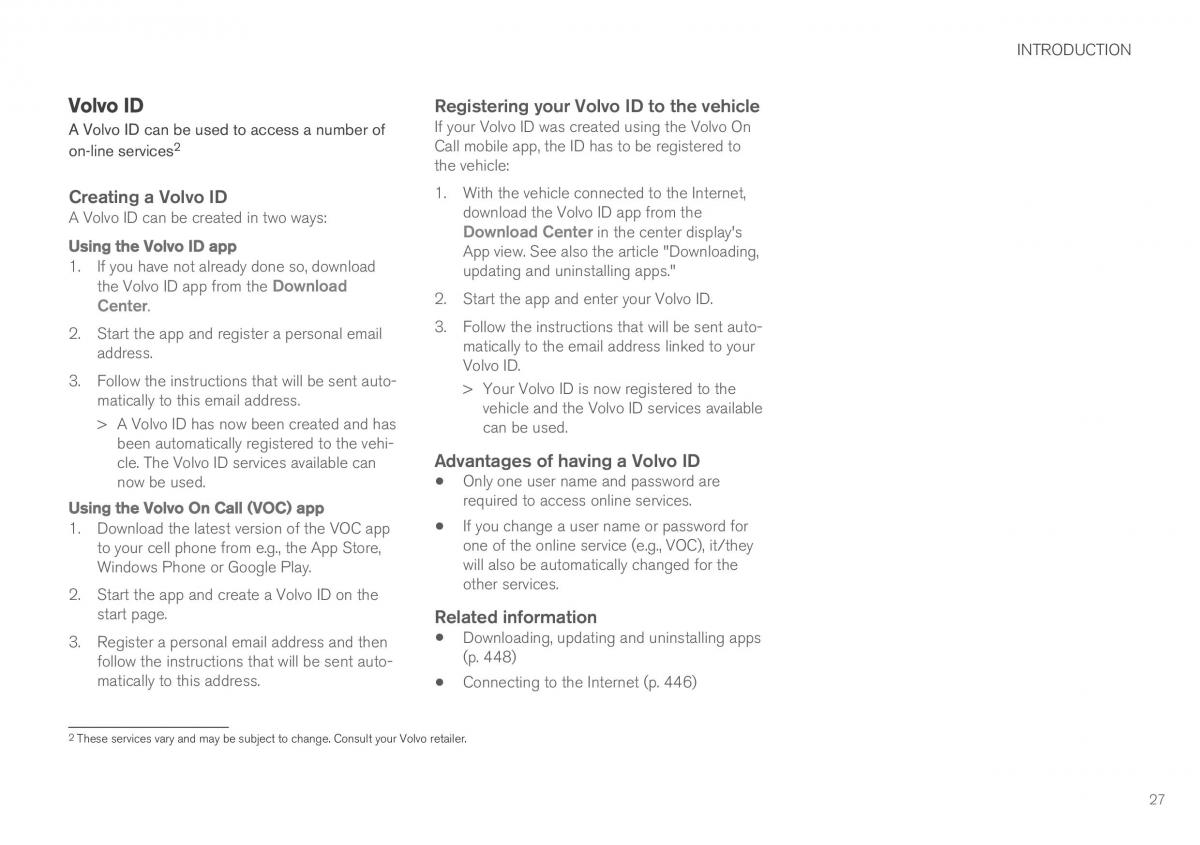 Volvo XC90 II 2 owners manual / page 29