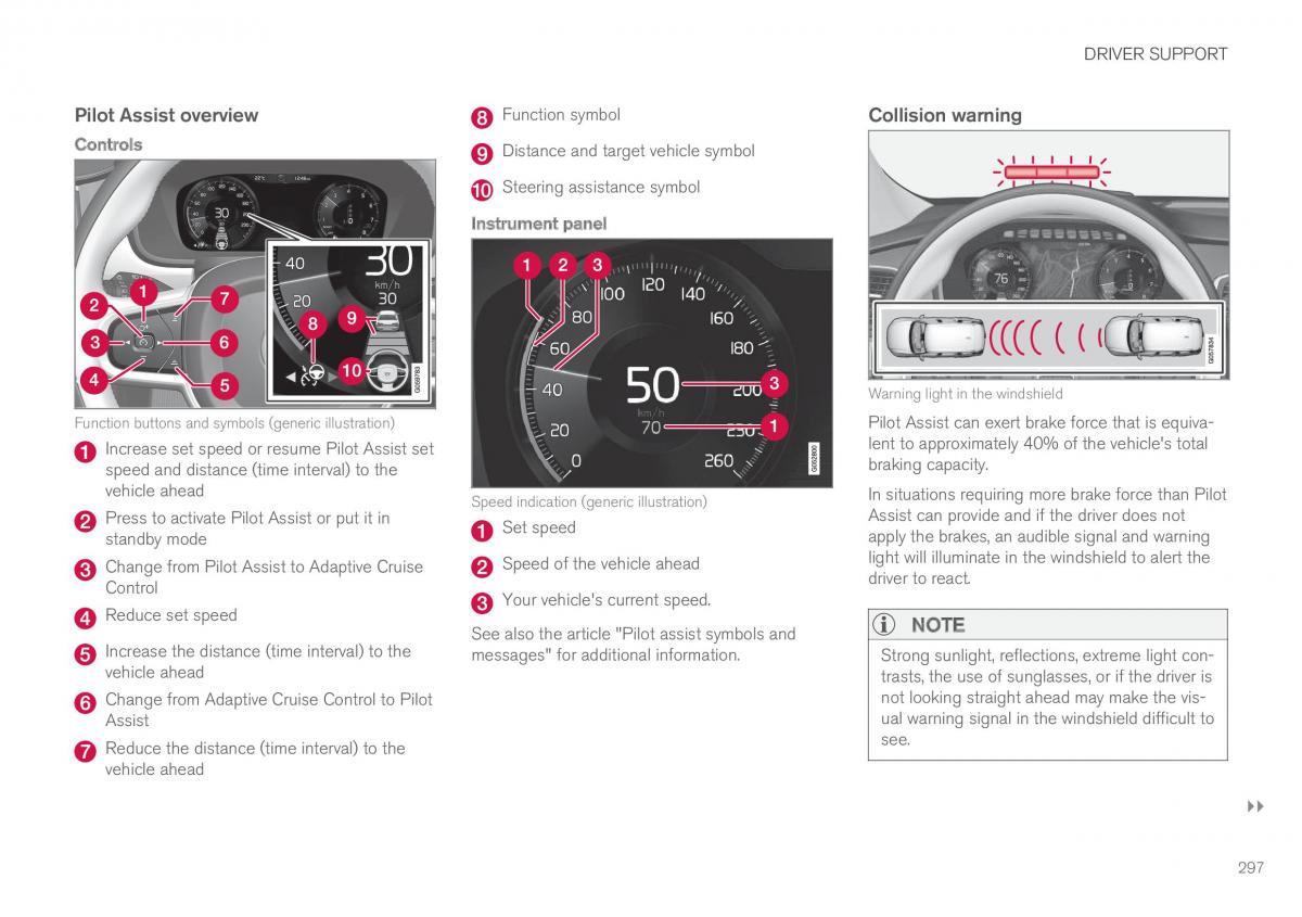 Volvo XC90 II 2 owners manual / page 299