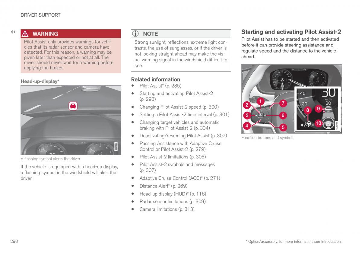 Volvo XC90 II 2 owners manual / page 300