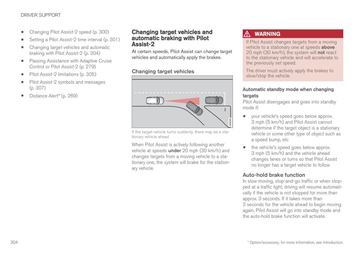 Volvo XC90 II 2 owners manual / page 306