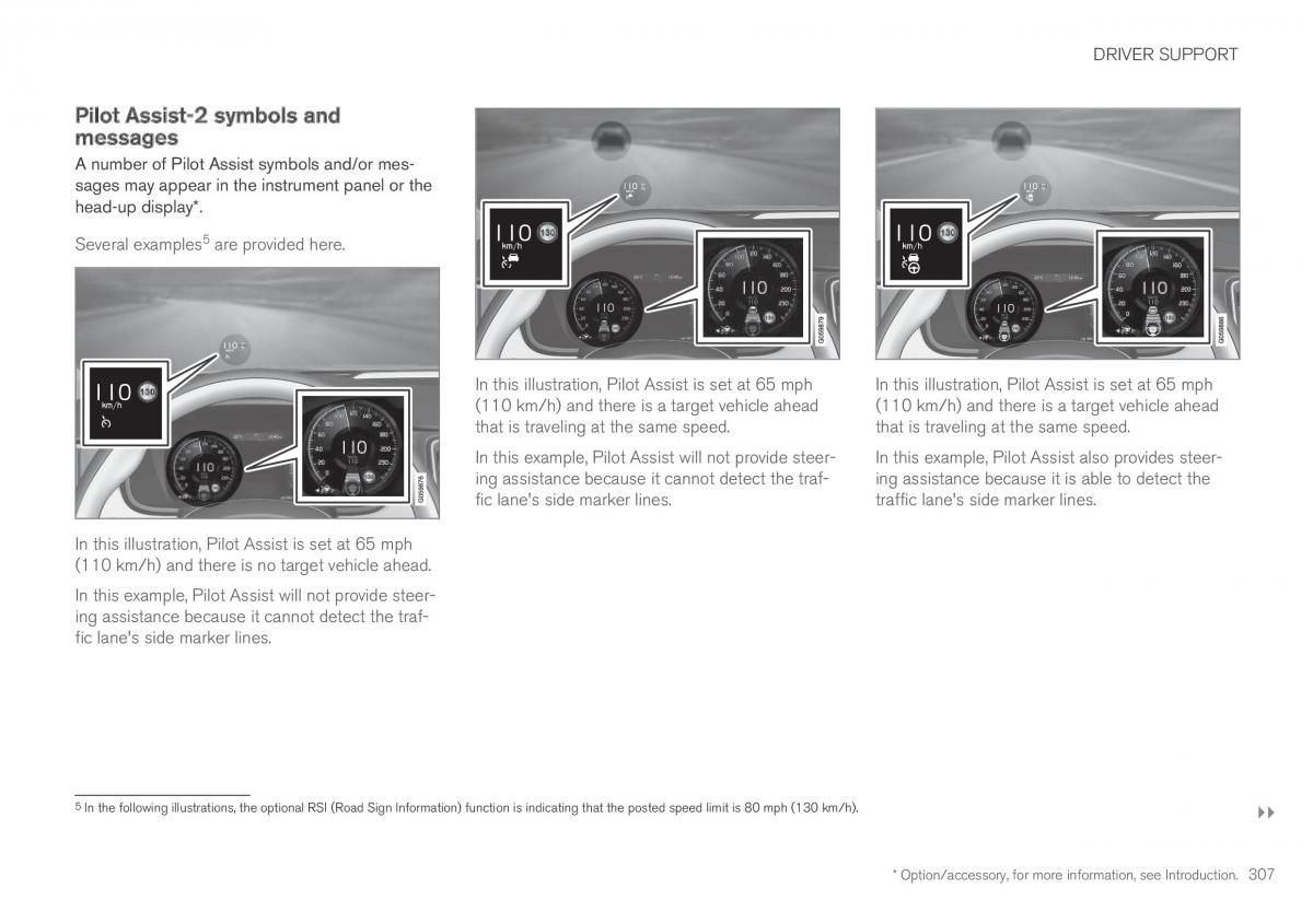 Volvo XC90 II 2 owners manual / page 309