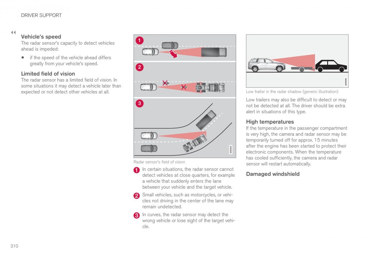 Volvo XC90 II 2 owners manual / page 312