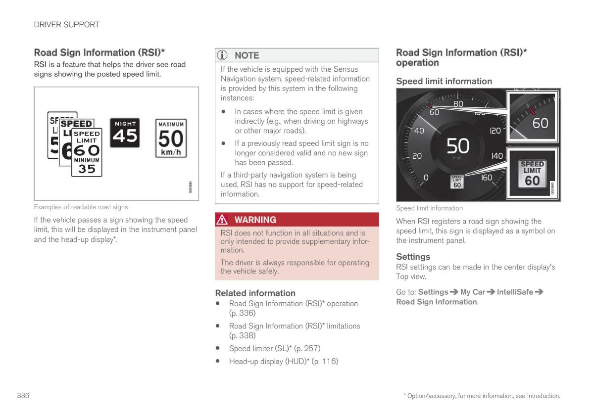 Volvo XC90 II 2 owners manual / page 338