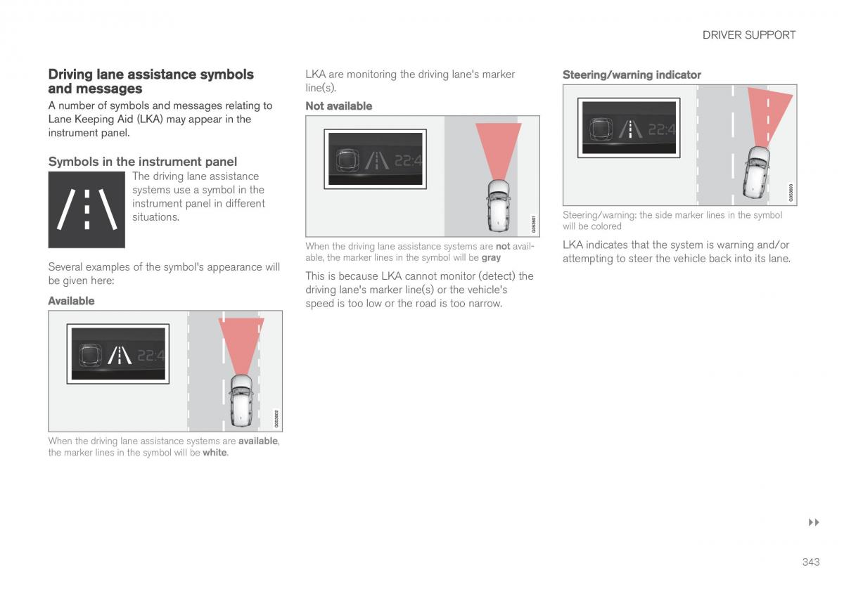 Volvo XC90 II 2 owners manual / page 345