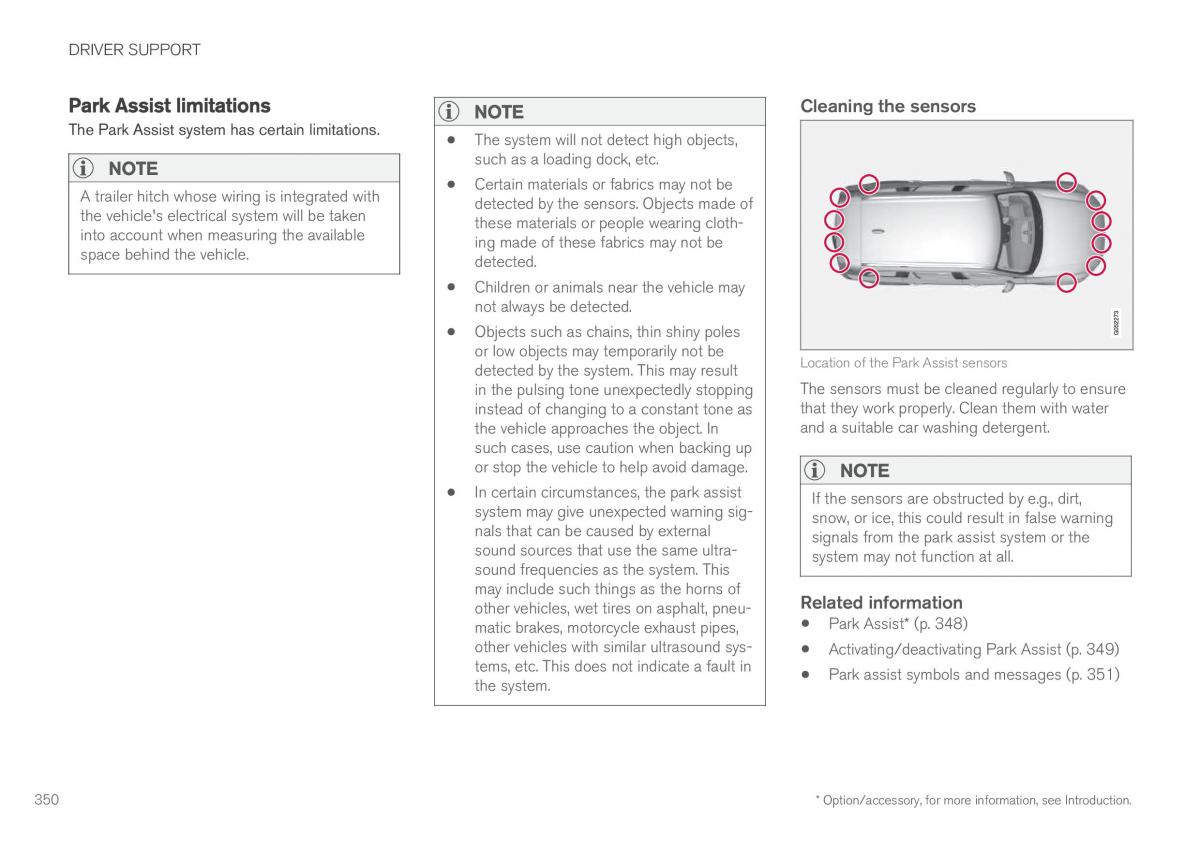 Volvo XC90 II 2 owners manual / page 352