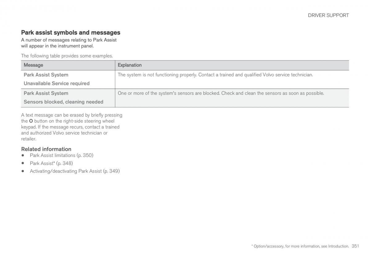 Volvo XC90 II 2 owners manual / page 353