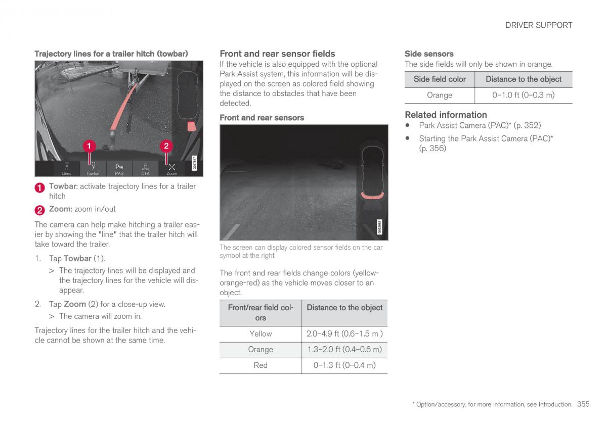 Volvo XC90 II 2 owners manual / page 357