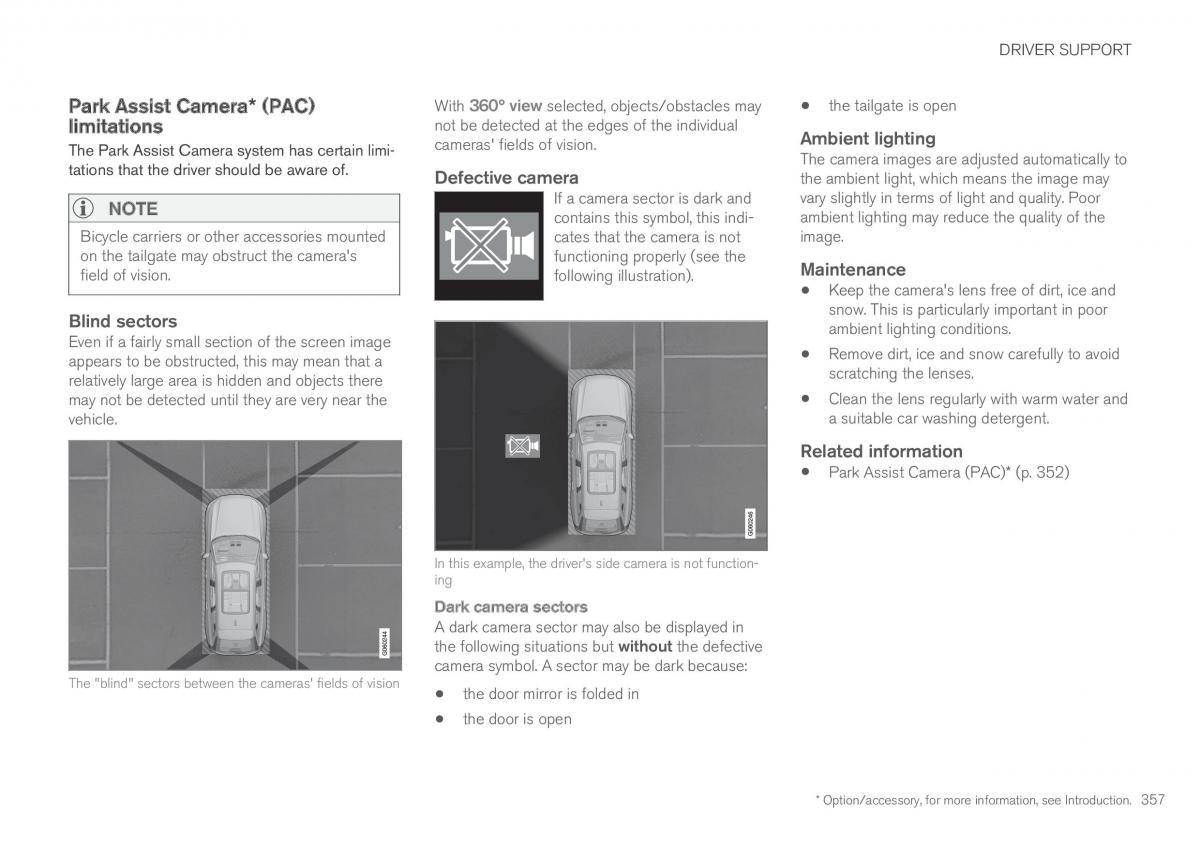 Volvo XC90 II 2 owners manual / page 359